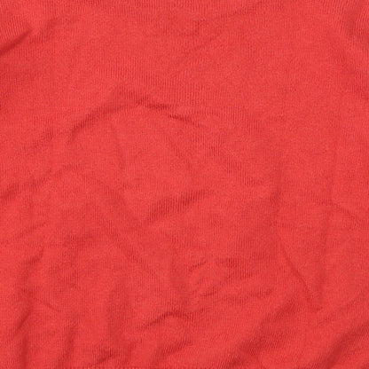 DPAM Boys Orange  Knit Pullover Jumper Size 8 Years