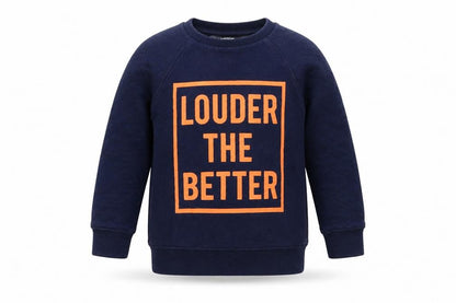 George Boys Blue  Jersey Pullover Sweatshirt Size 2-3 Years  - Louder the Better