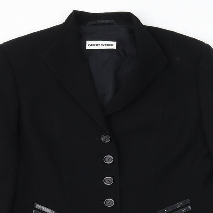 Gerry Weber Womens Black   Jacket Blazer Size 10