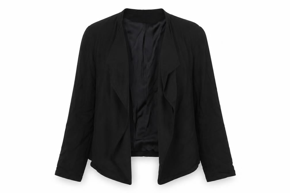 Womens UK Size 10 H&M Black Jacket