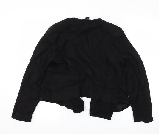 Womens UK Size 10 H&M Black Jacket