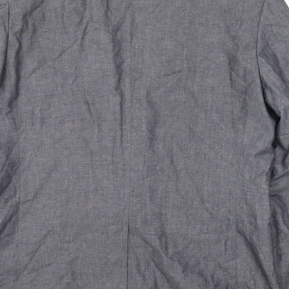 Mens UK Size 44 Butler & Webb Regular Blue Suit Jacket