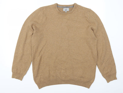 Marks & Spencer Womens Brown   Pullover Jumper Size L