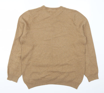 Marks & Spencer Womens Brown   Pullover Jumper Size L
