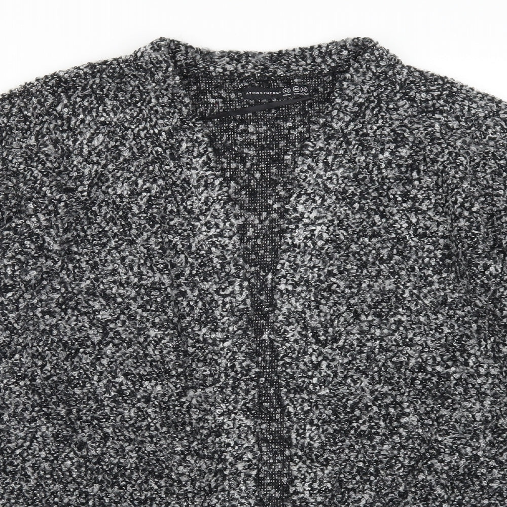 Atmosphere Womens Grey   Cardigan Jumper Size 12