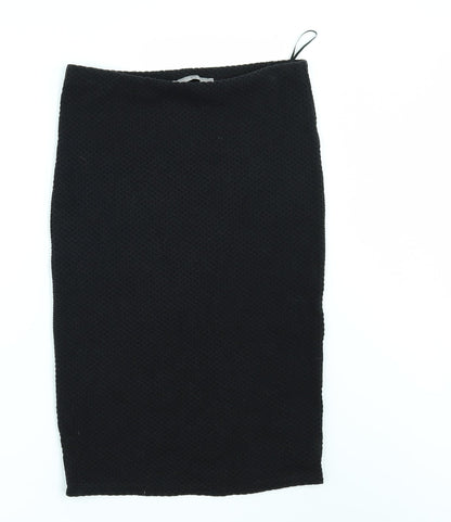 F&F Womens Black   Bandage Skirt Size 10