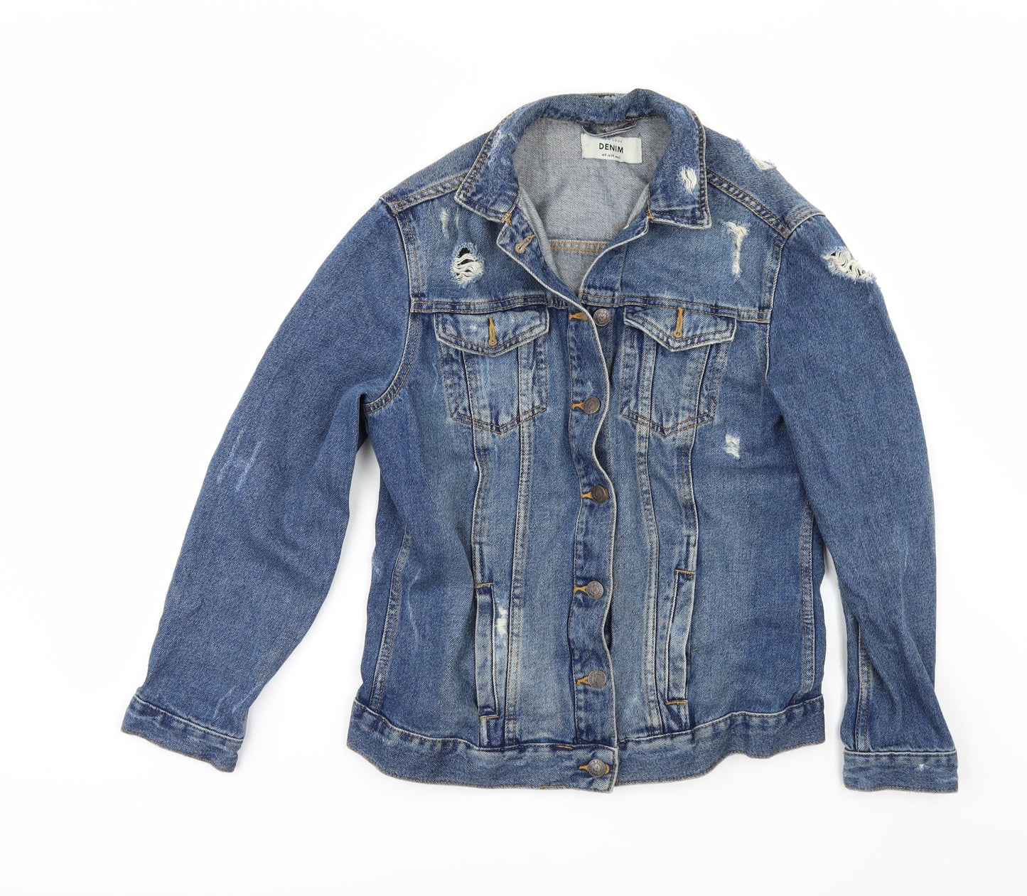 Womens UK Size 6 New Look Blue Jacket
