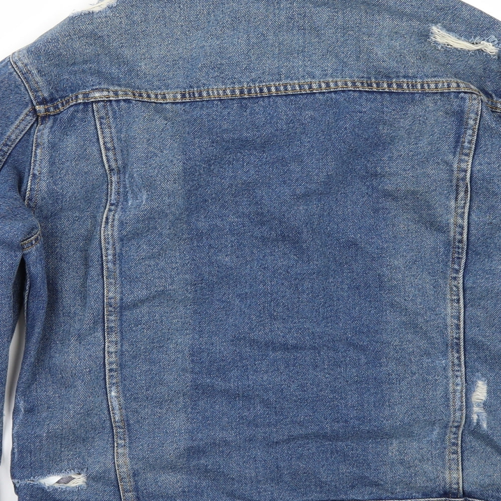 Womens UK Size 6 New Look Blue Jacket