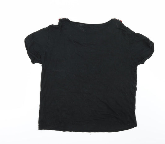 FOREVER 21 Womens Black   Basic T-Shirt Size M