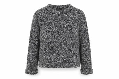 Topshop Womens Grey  Knit Pullover Jumper Size 8