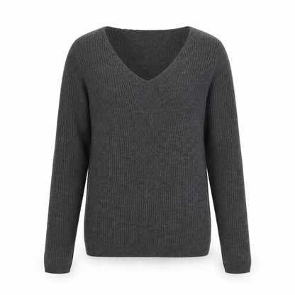 Marks & Spencer Womens Grey  Knit Pullover Jumper Size 8