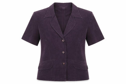 Perks Womens Purple   Jacket  Size 8