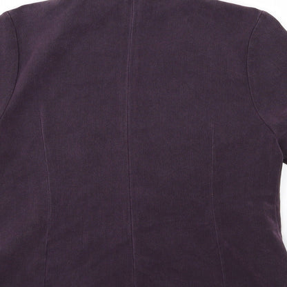 Perks Womens Purple   Jacket  Size 8