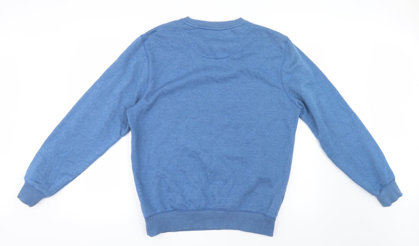 Easy Mens Blue   Pullover Jumper Size M