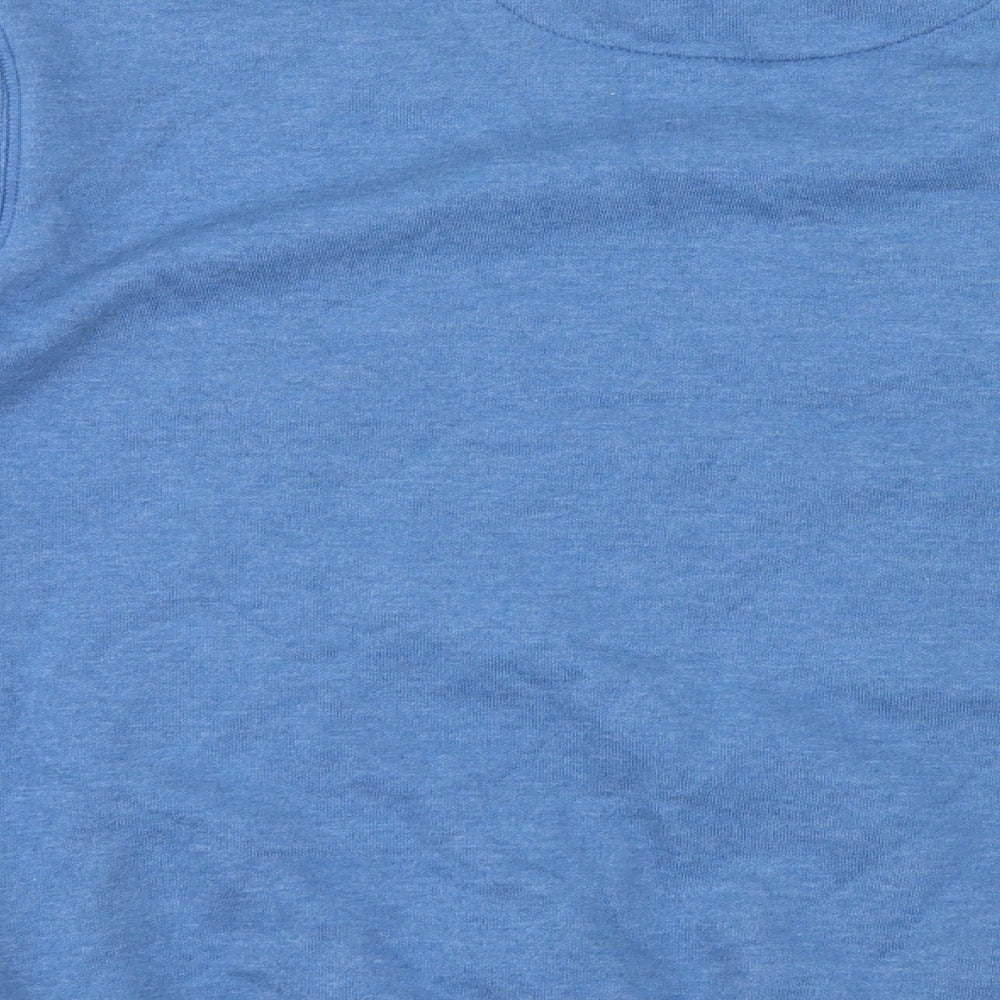 Easy Mens Blue   Pullover Jumper Size M