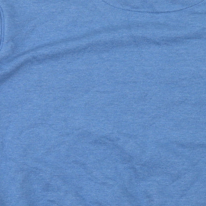 Easy Mens Blue   Pullover Jumper Size M