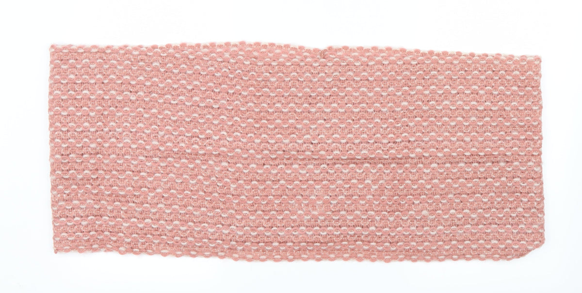 Next Womens Pink  Knit  Scarf   - Snood