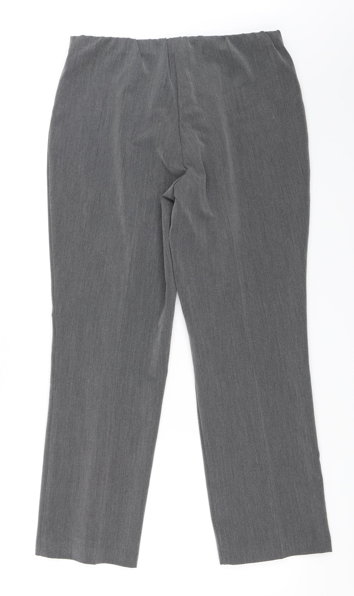 Womens UK Size 12 BM Regular Fit  Grey Trousers