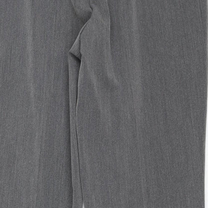 Womens UK Size 12 BM Regular Fit  Grey Trousers