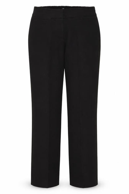 Womens UK Size 14 Preworn Regular Fit  Black Trousers
