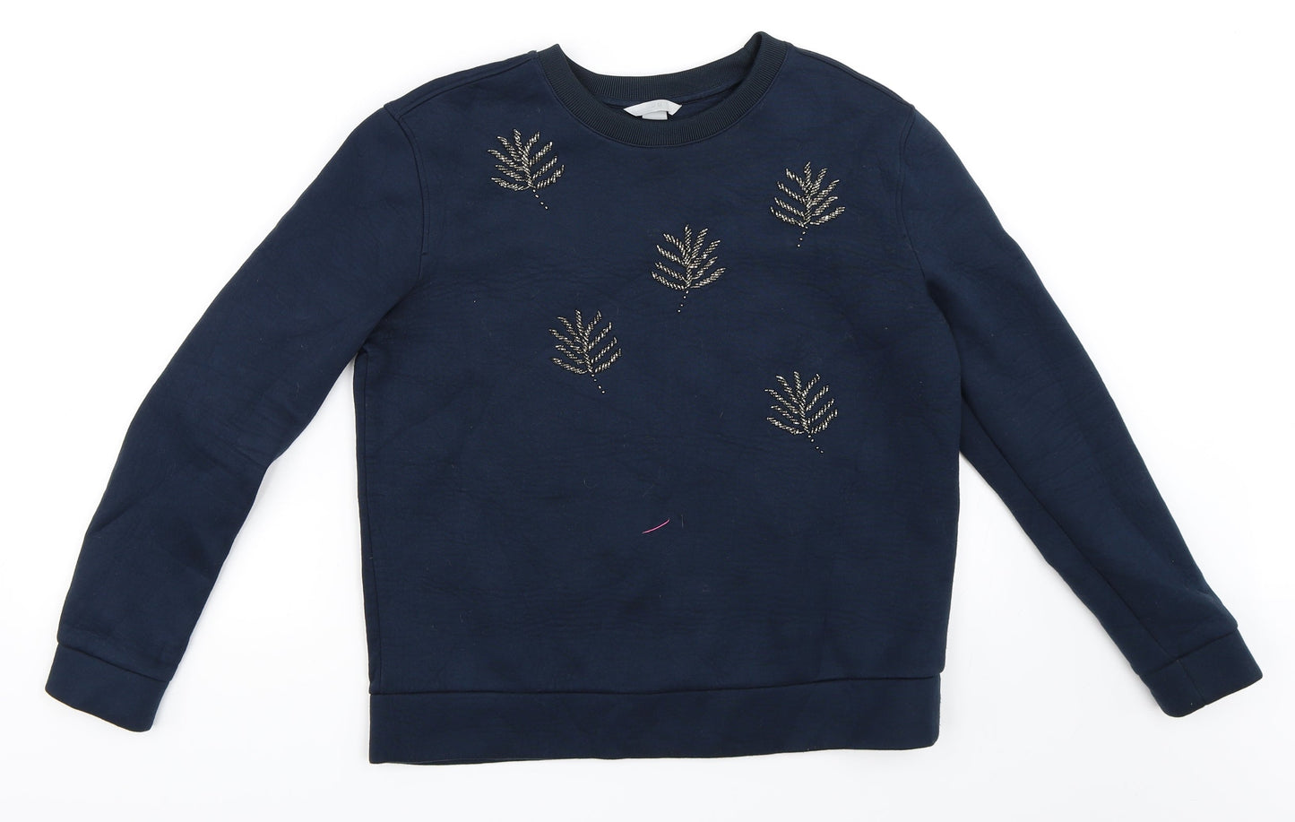 H&M Womens Blue   Pullover Sweatshirt Size S