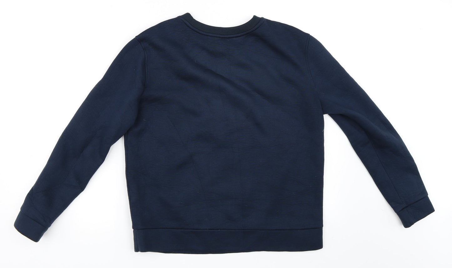 H&M Womens Blue   Pullover Sweatshirt Size S