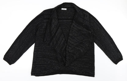 Soon Womens Black   Cardigan Jumper Size 20