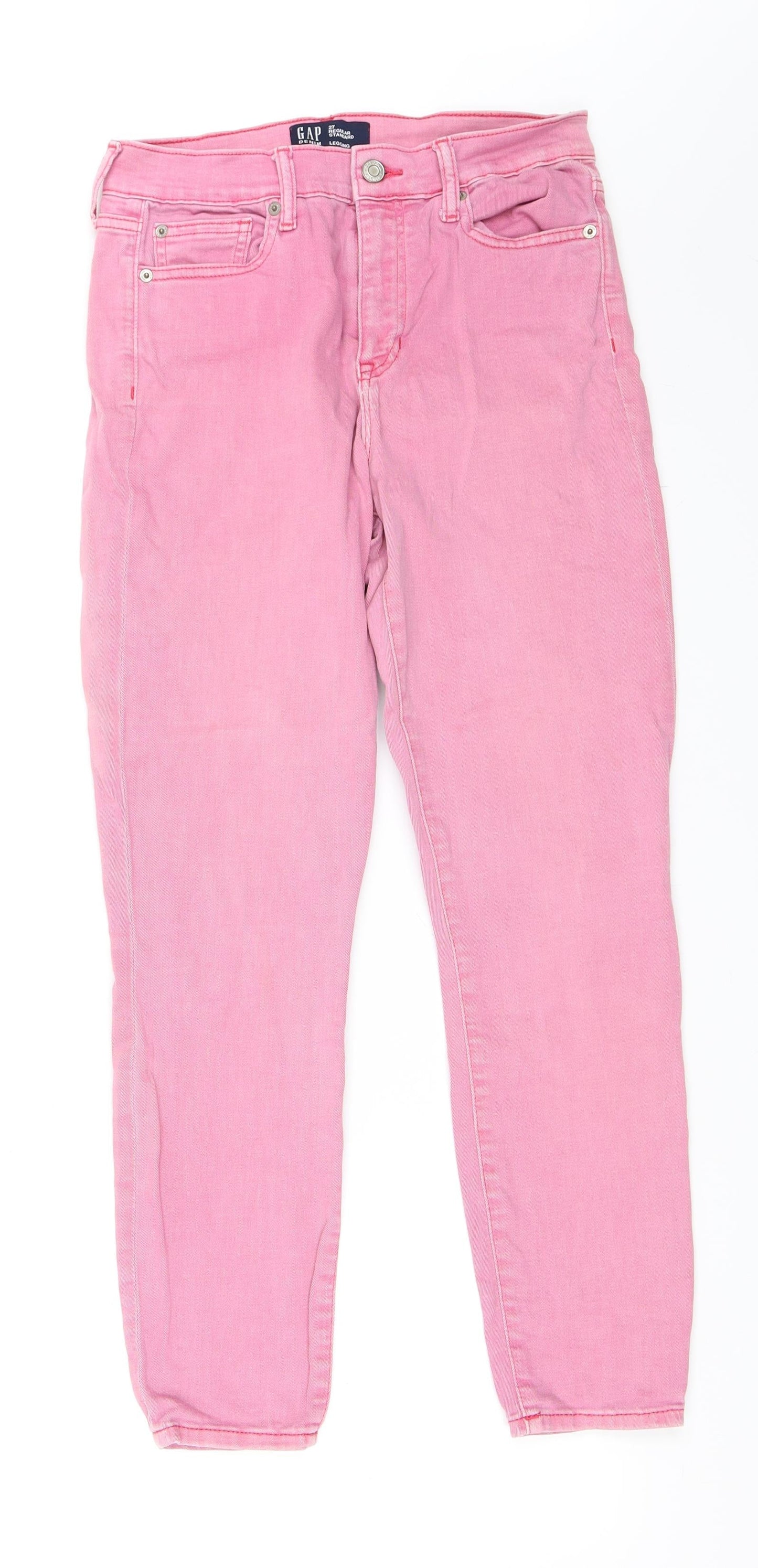 Gap Womens Pink  Denim Skinny Jeans Size 27 in L27 in