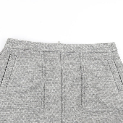 New Look Womens Grey   Straight & Pencil Skirt Size 12