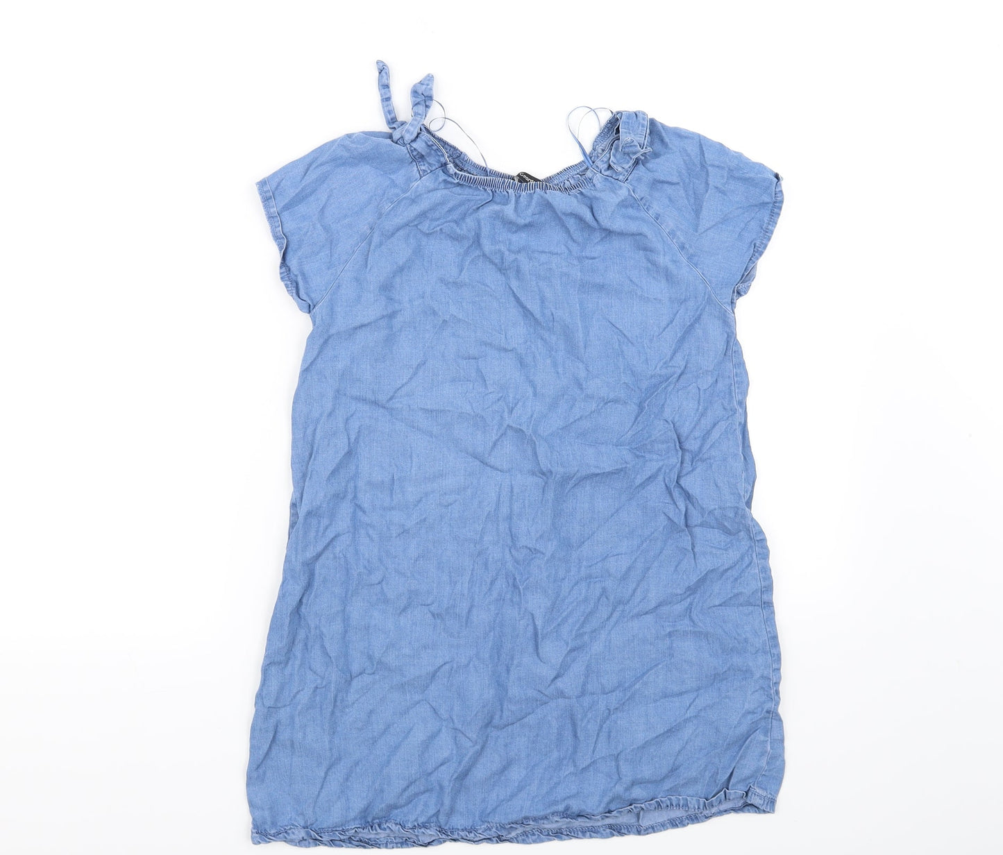 George Girls Blue   Fit & Flare  Size 8-9 Years