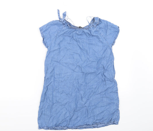 George Girls Blue   Fit & Flare  Size 8-9 Years