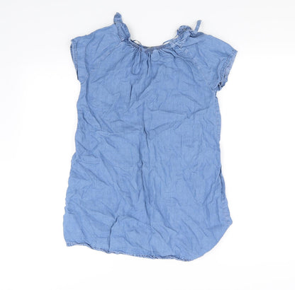 George Girls Blue   Fit & Flare  Size 8-9 Years