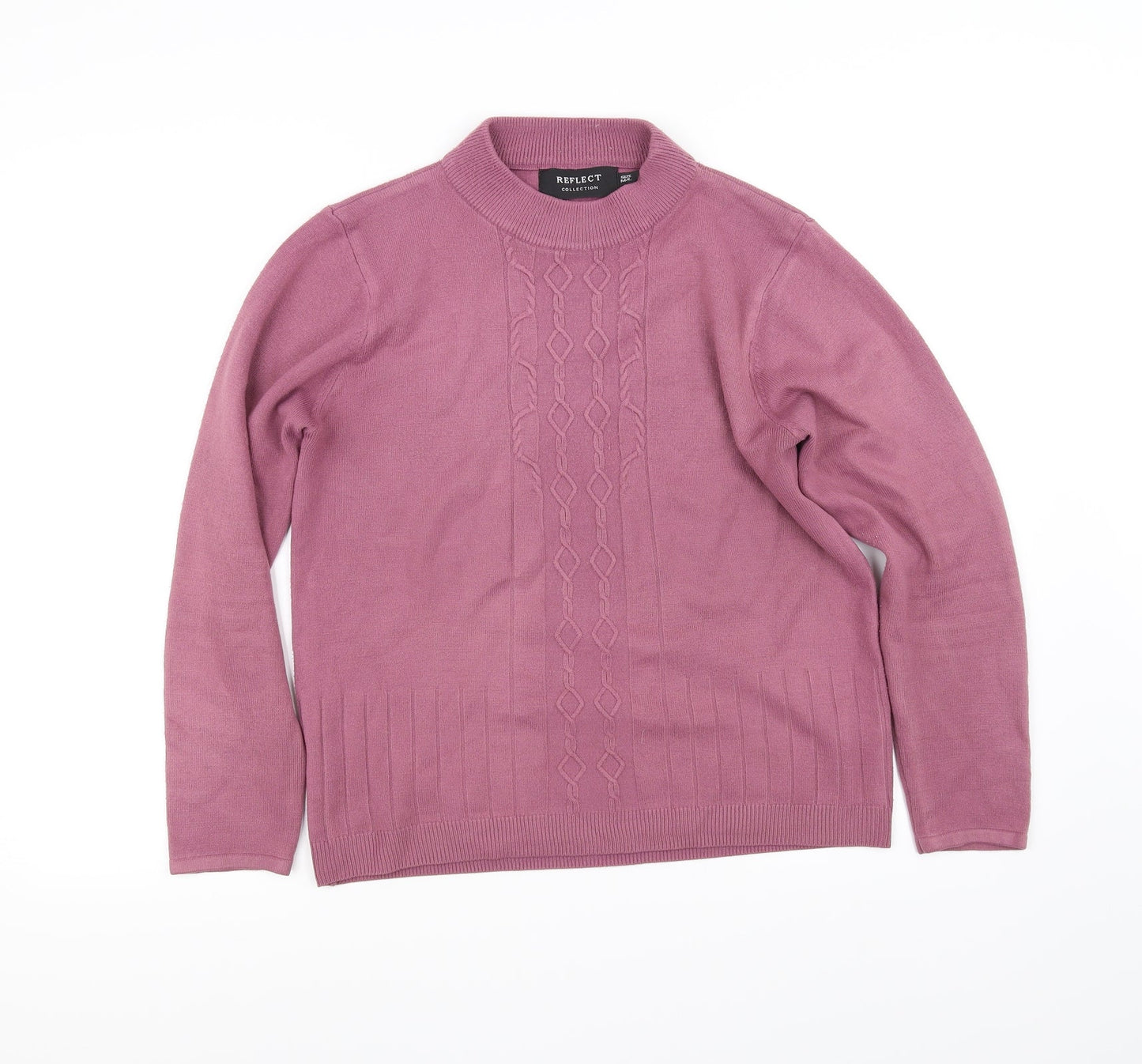 Reflect Womens Purple   Pullover Jumper Size M
