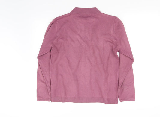 Reflect Womens Purple   Pullover Jumper Size M