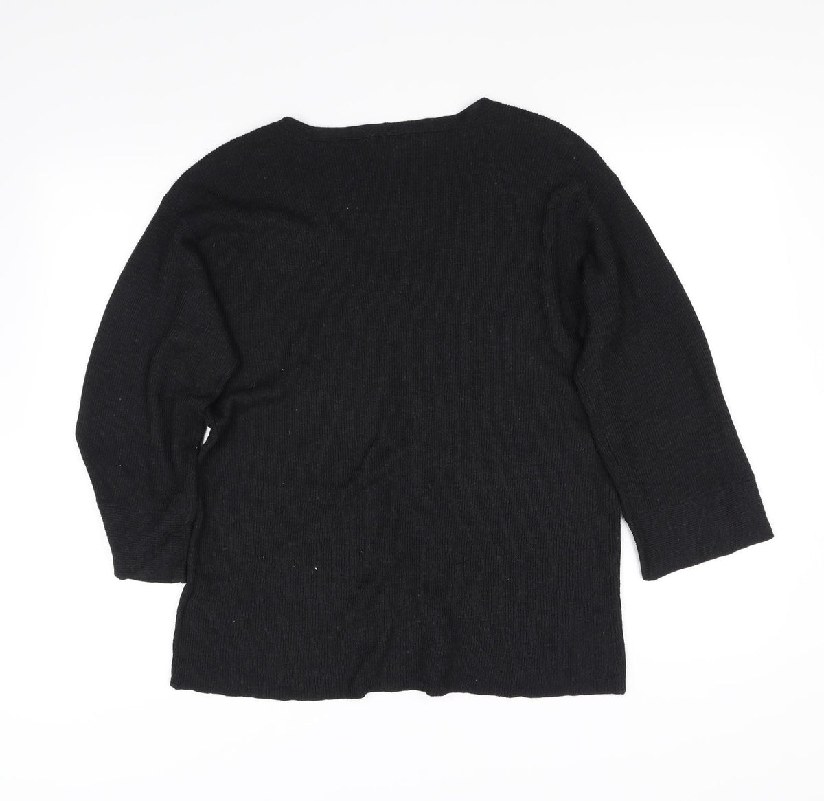 H&M Womens Black   Pullover Jumper Size M