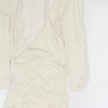 Womens UK Size XS H&M White Basic Blouse