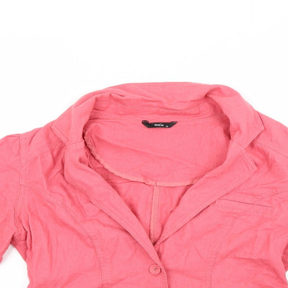 Womens UK Size 10 M&Co Red Jacket