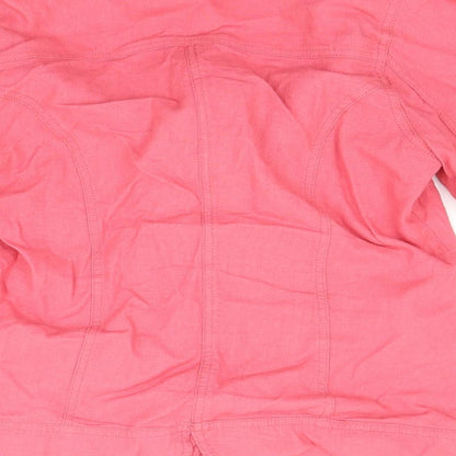 Womens UK Size 10 M&Co Red Jacket