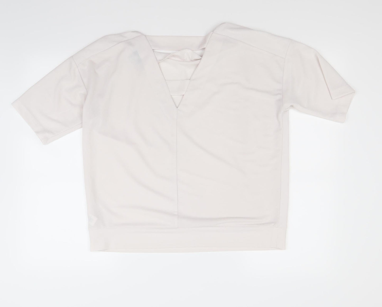 Womens UK Size 12 NEXT White Basic Blouse