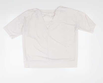 Womens UK Size 12 NEXT White Basic Blouse