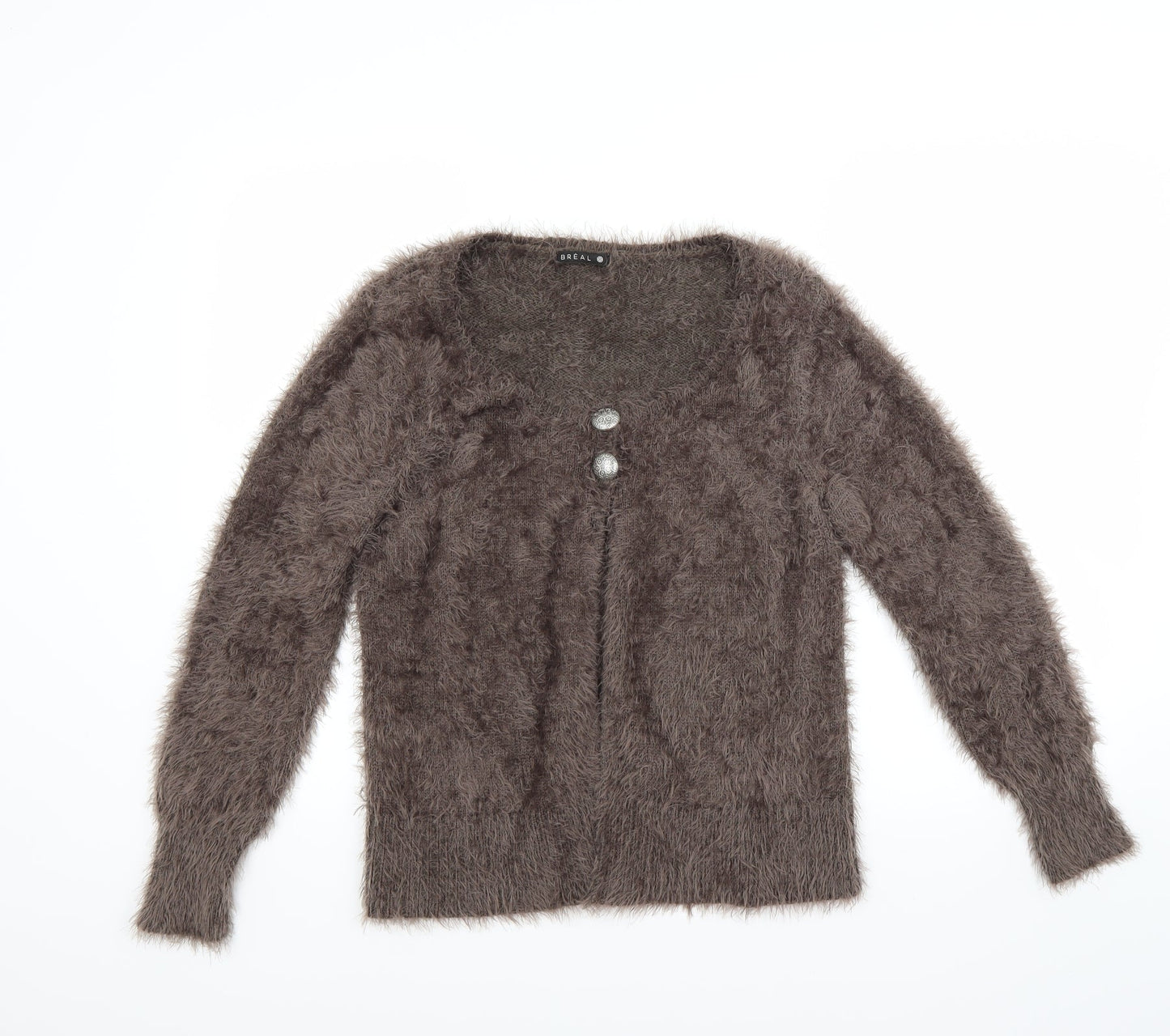 breal Womens Brown   Cardigan Jumper Size M