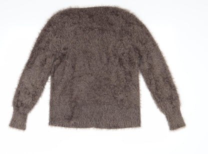 breal Womens Brown   Cardigan Jumper Size M
