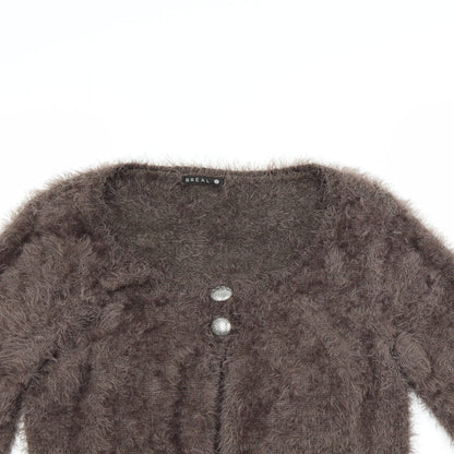 breal Womens Brown   Cardigan Jumper Size M