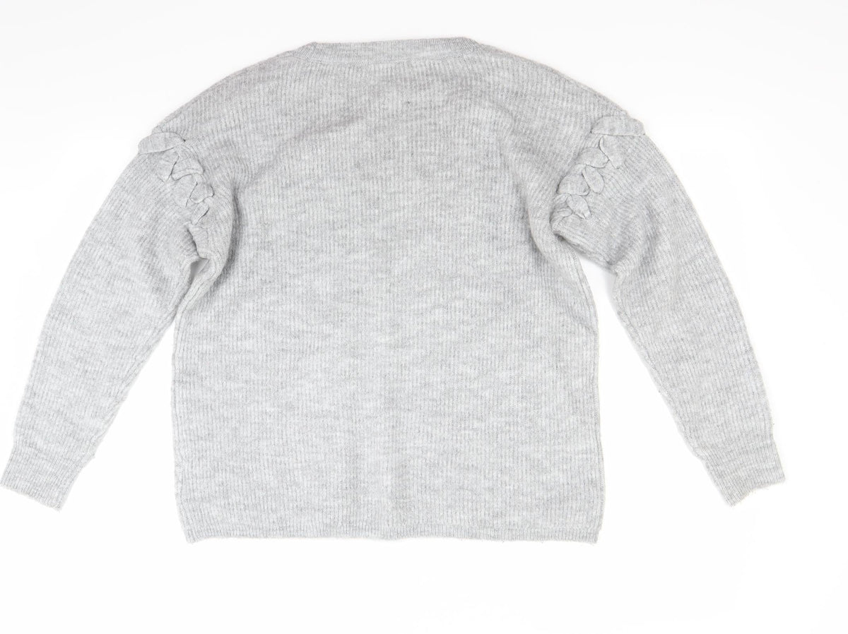 Tu Womens Grey   Pullover Jumper Size 10
