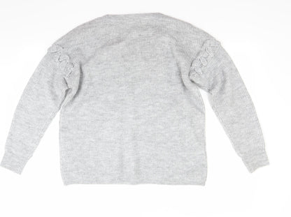 Tu Womens Grey   Pullover Jumper Size 10