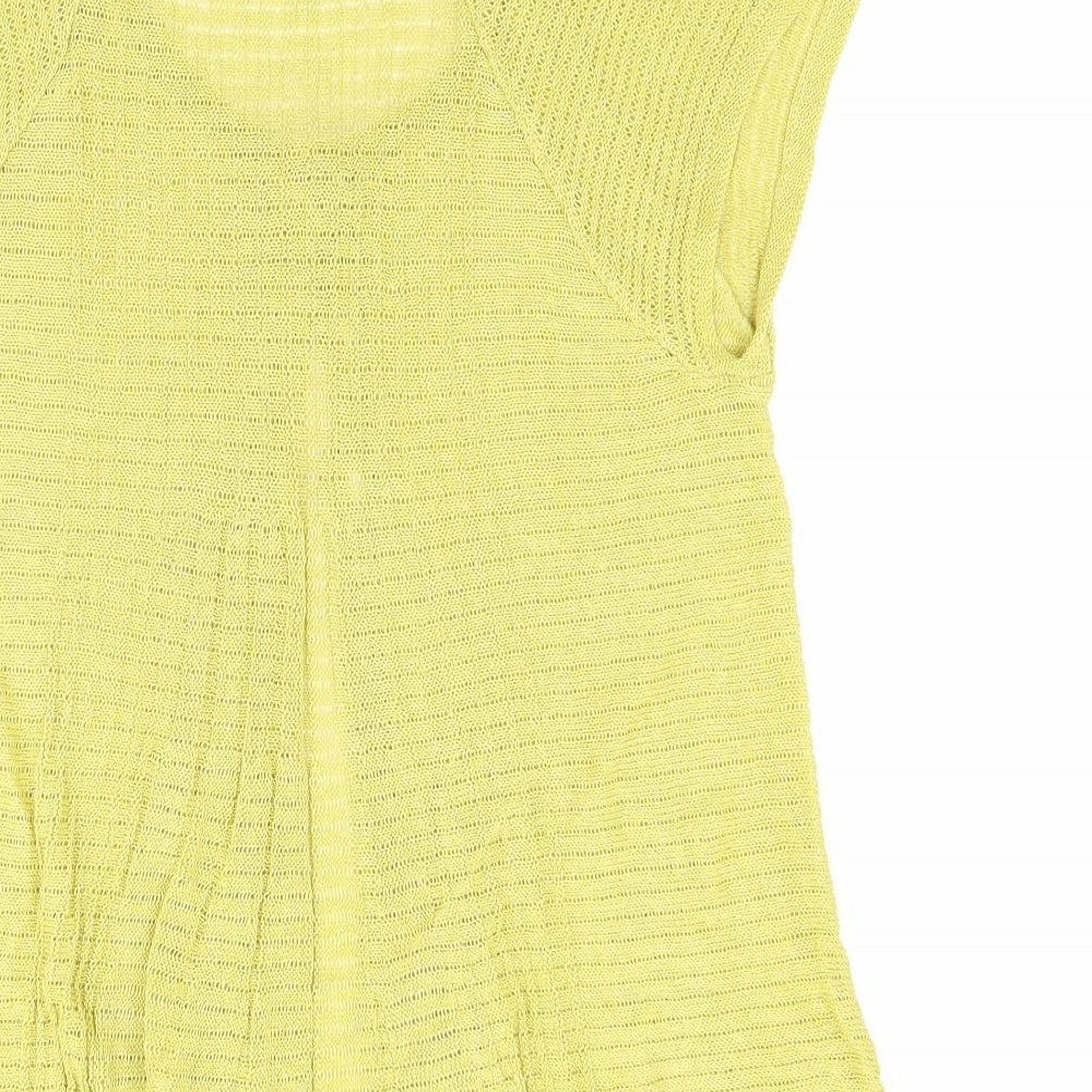 Marks and Spencer Womens Yellow   Pullover Jumper Size 12