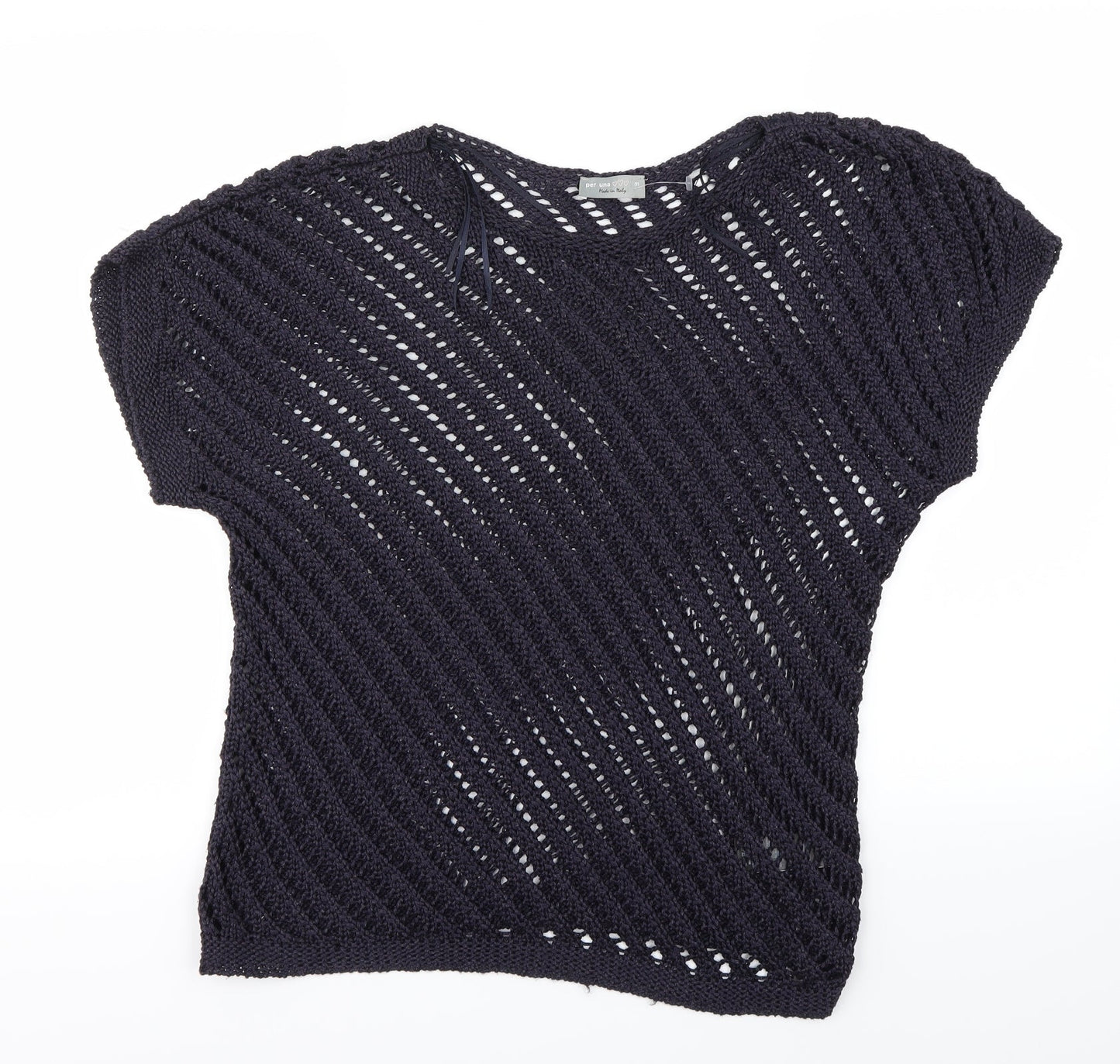 Marks and Spencer Womens Blue   Pullover Jumper Size M