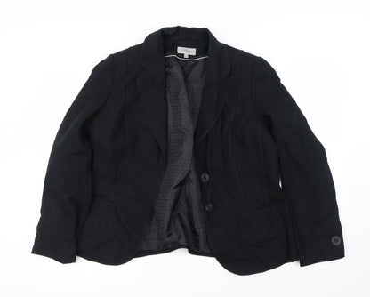 Womens UK Size 14 Marks and Spencer Black Jacket
