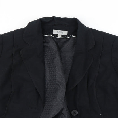 Womens UK Size 14 Marks and Spencer Black Jacket