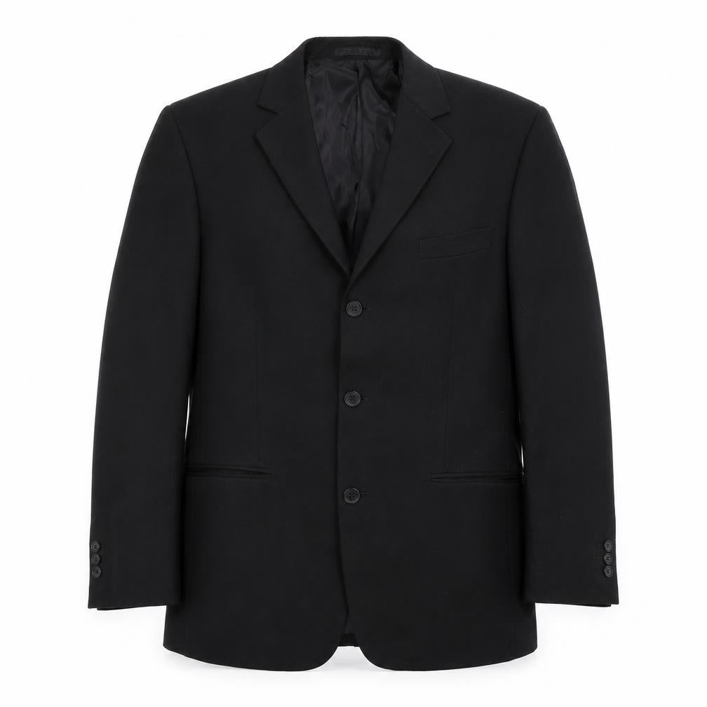 Mens UK Size 40 Karl Jackson Regular Black Suit Jacket